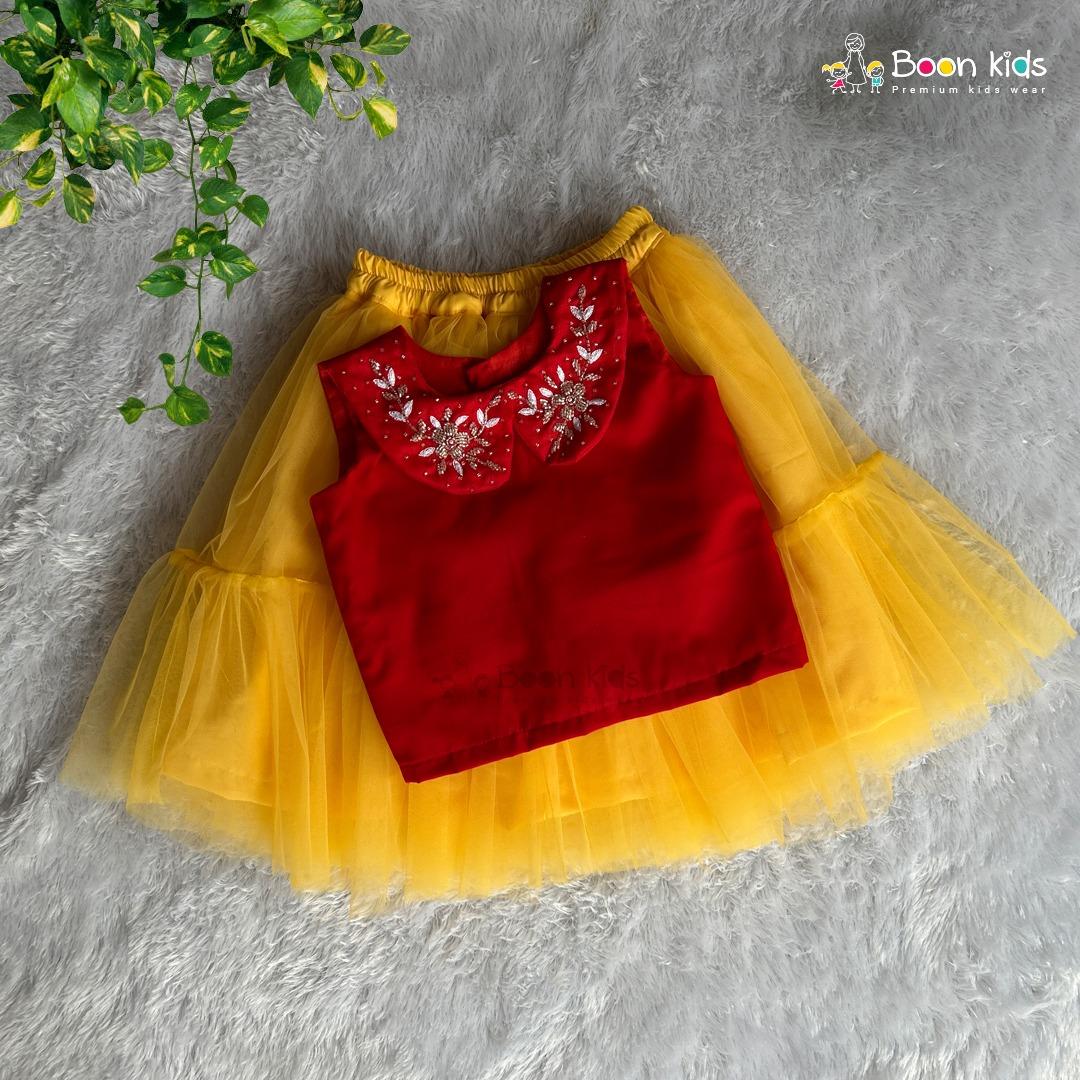 fancy skirt top for girl